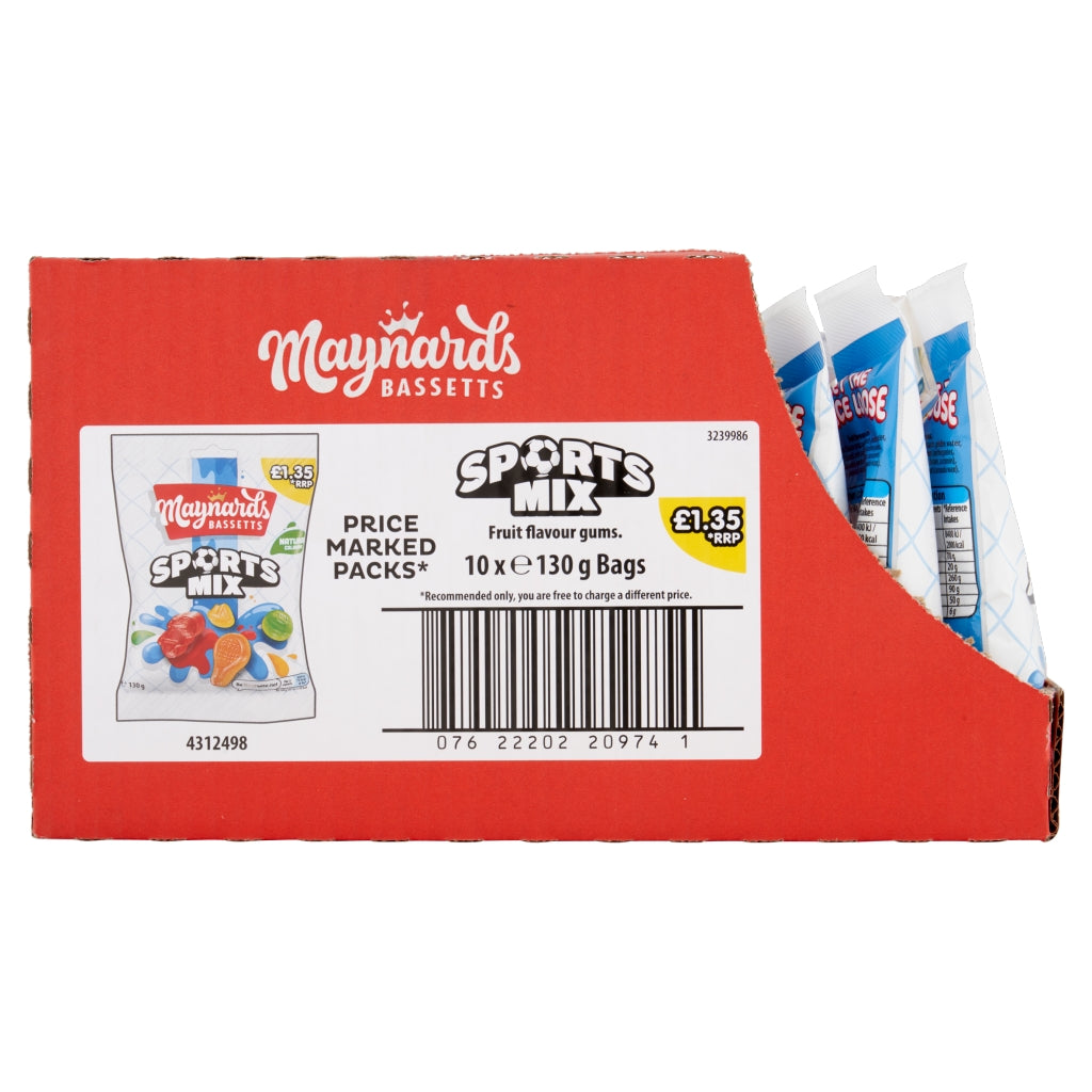 Maynards Bassetts Sports Mix Pm £1.35 130g