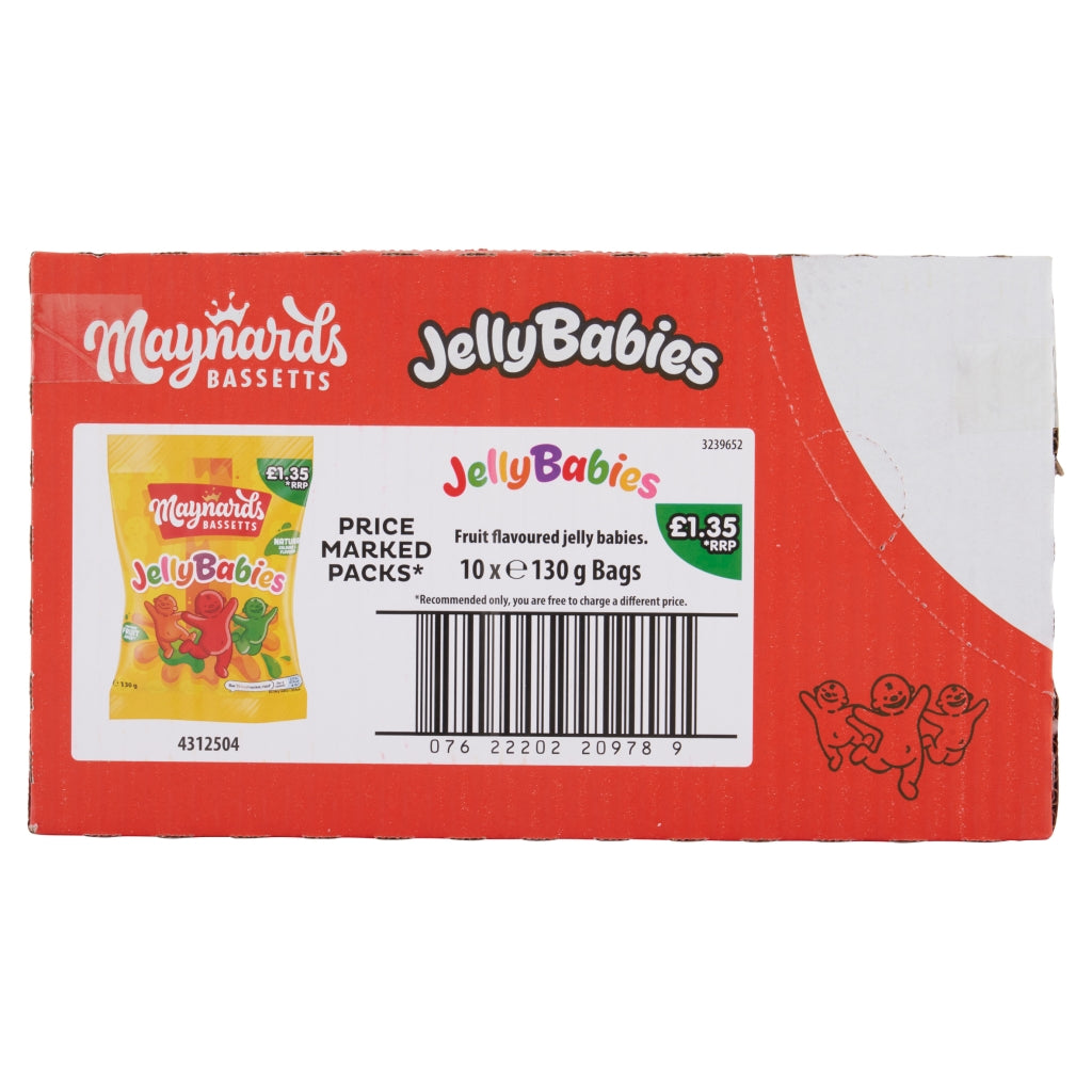 Maynards Bassetts Jelly Babies Pm £1.35 130g