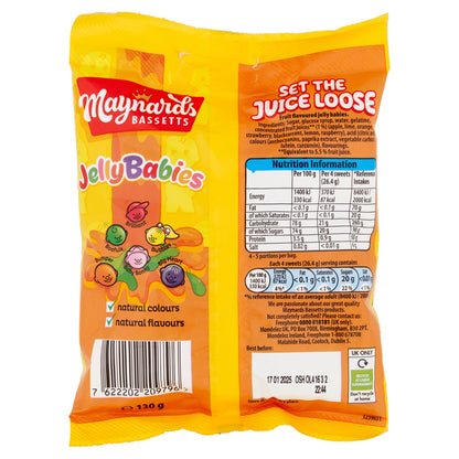 Maynards Bassetts Jelly Babies Pm £1.35 130g