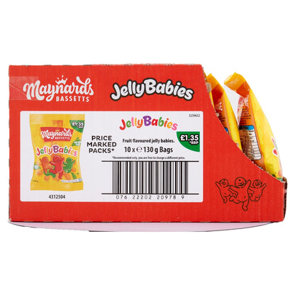 Maynards Bassetts Jelly Babies Pm £1.35 130g