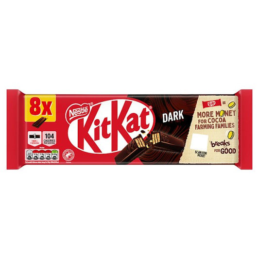 Kit Kat 2 Finger Dark 8PK