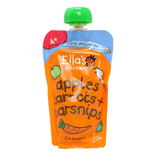Ella's Kitchen Apples Carrots + Parsnips from 4 Months 120g