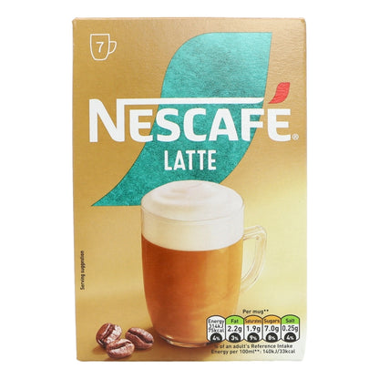 Nescafe Latte 7 Sachets 126G