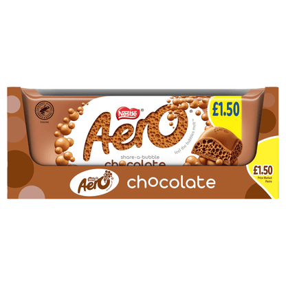 Aero Chocolate 90g - UK Food & Drink - 8445291528246