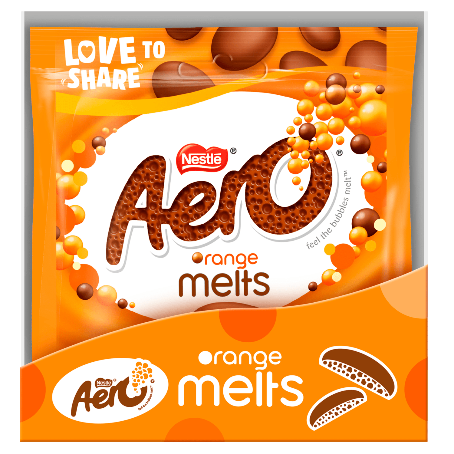 Aero Orange Melts 86g - UK Food & Drink - 7613287899002