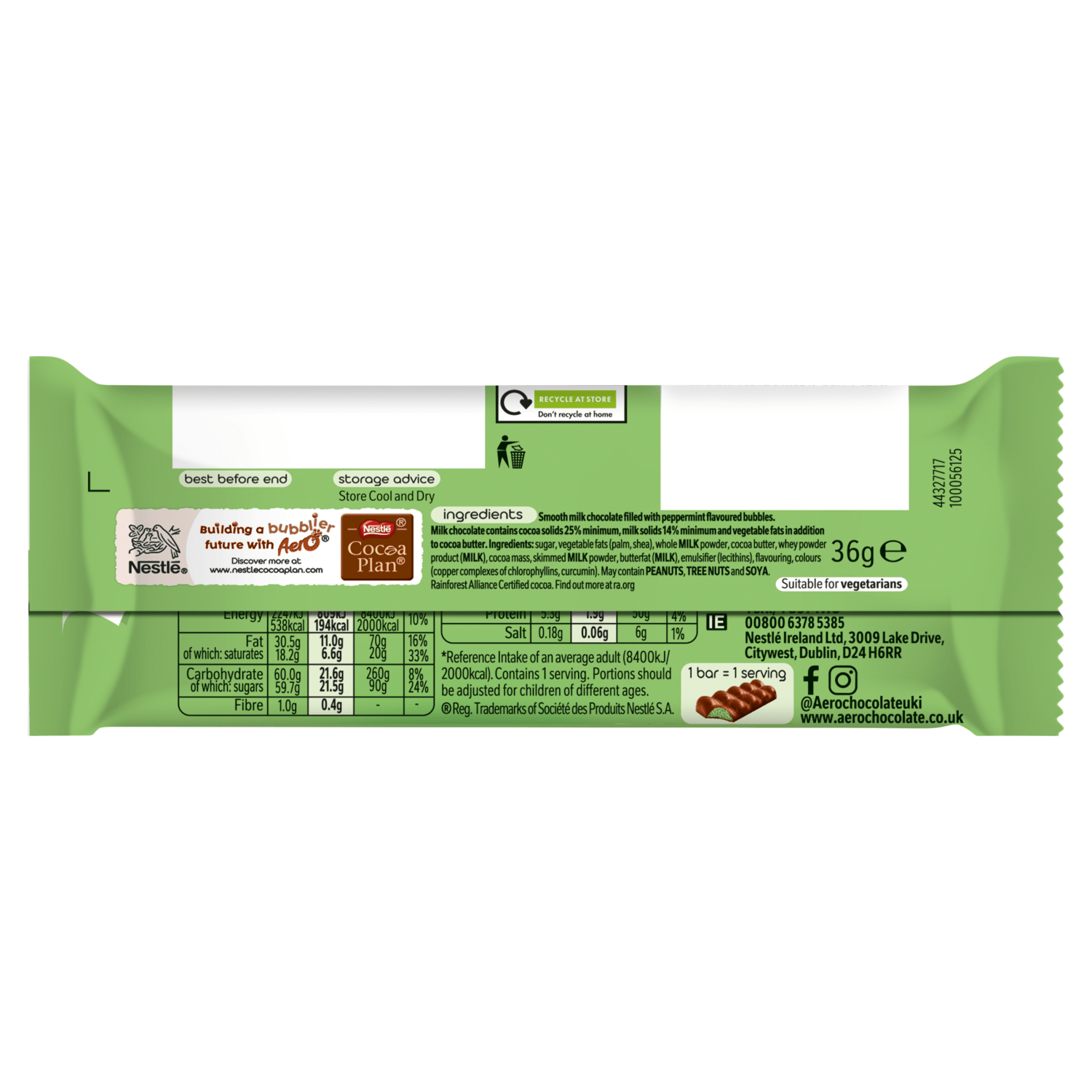 Aero Peppermint 36g - UK Food & Drink - 8445291261839