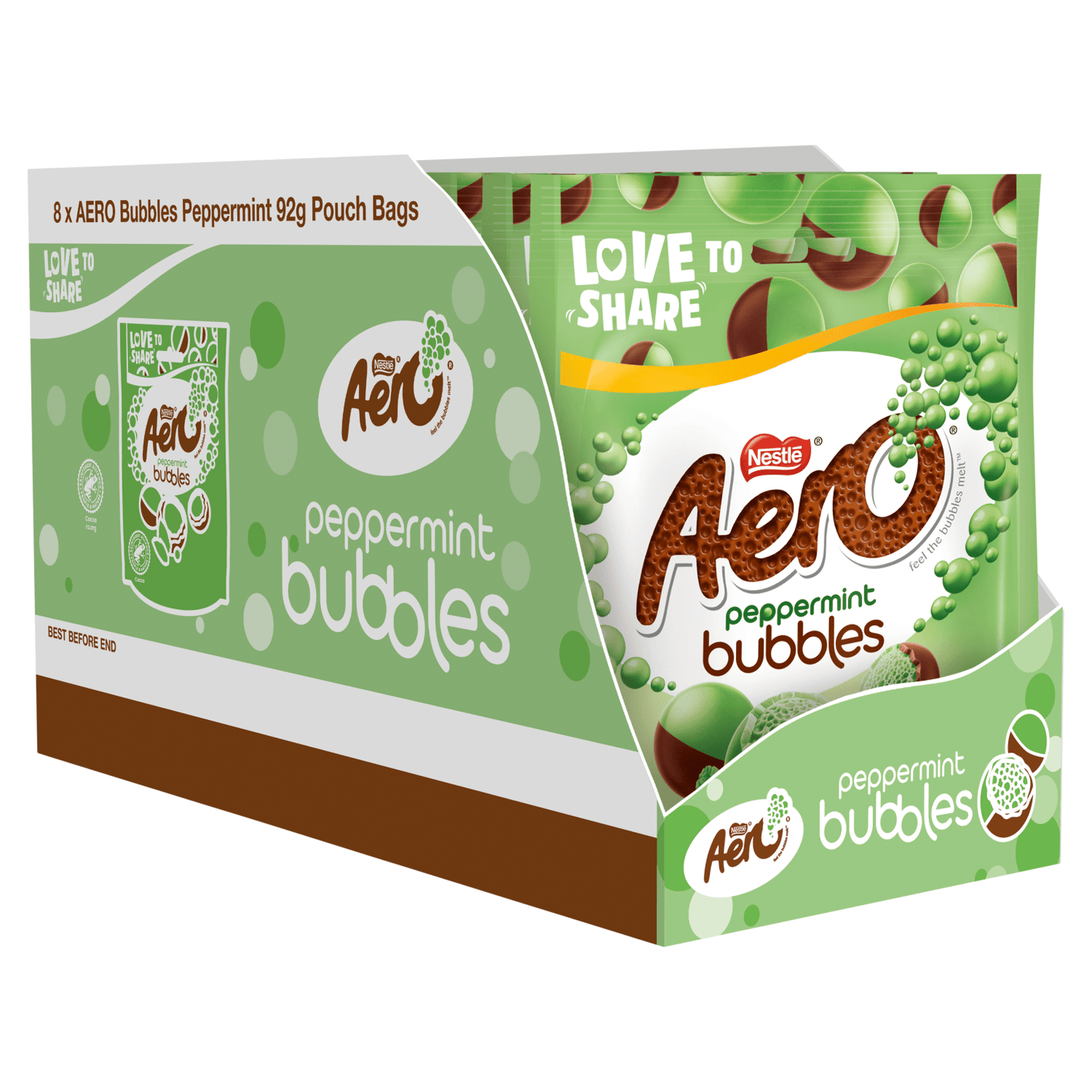 Aero Peppermint Bubbles 92g - UK Food & Drink - 7613287238498