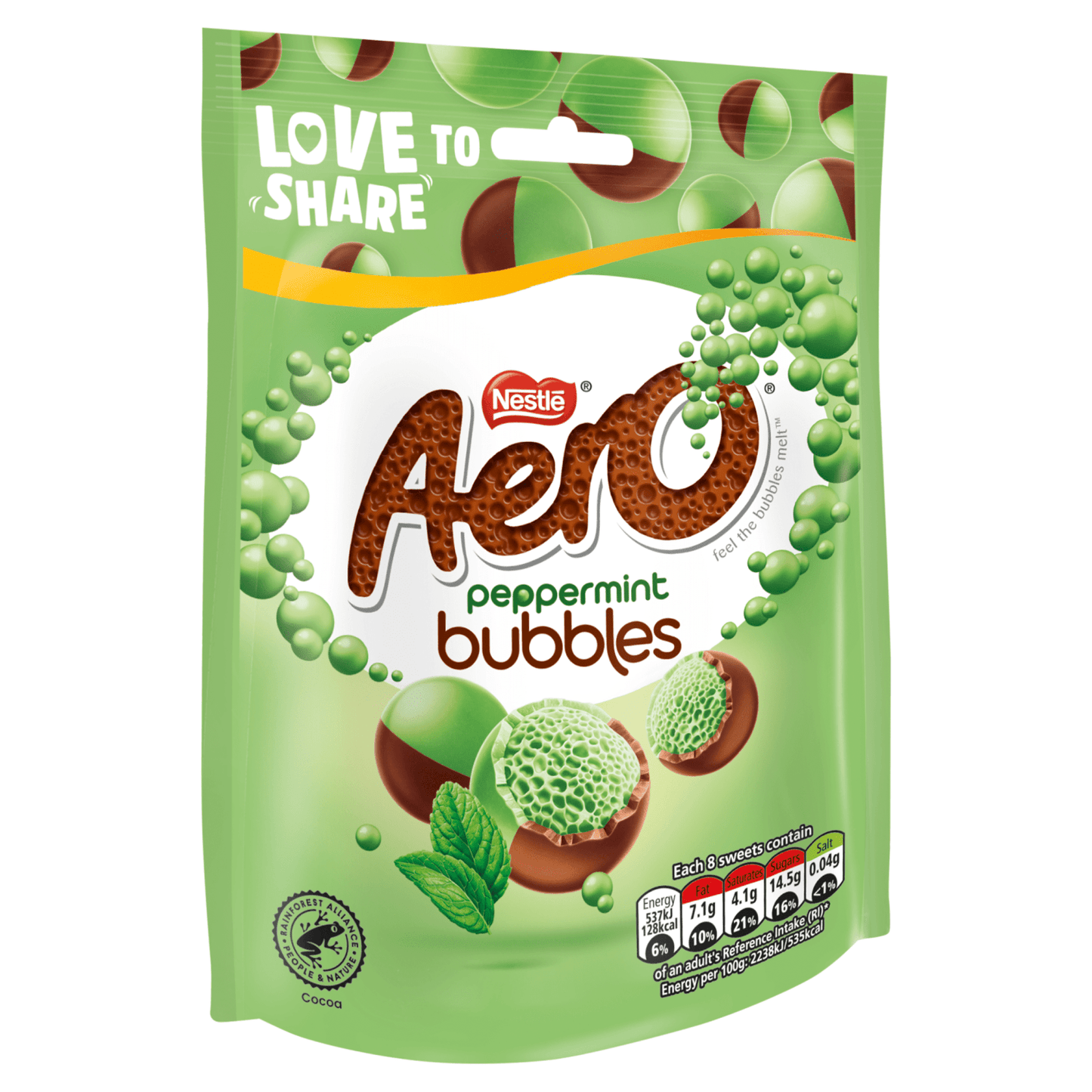 Aero Peppermint Bubbles 92g - UK Food & Drink - 7613287238498