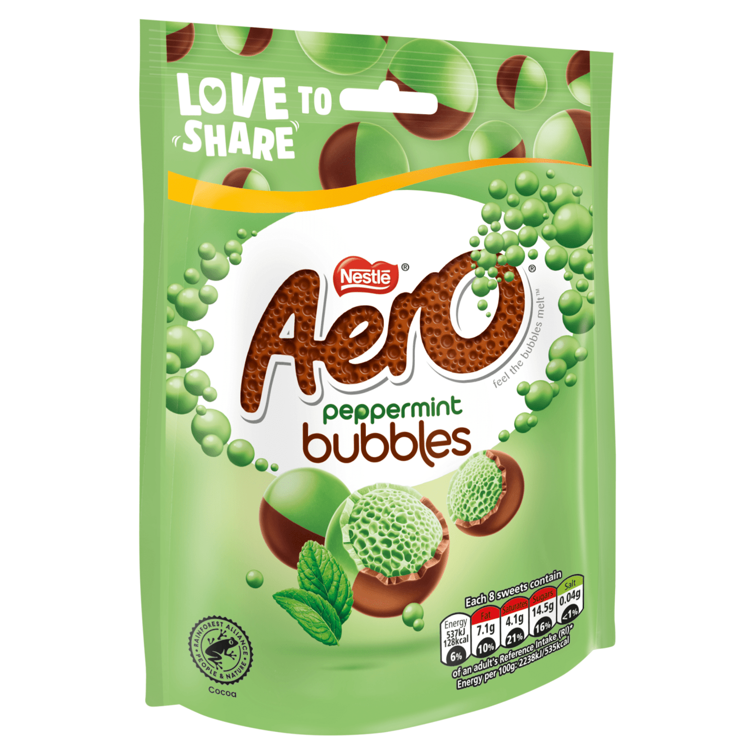 Aero Peppermint Bubbles 92g - UK Food & Drink - 7613287238498