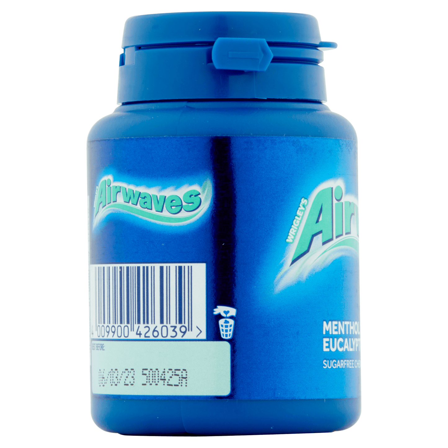 Airwaves Menthol & Eucalyptus Sugarfree Chewing Gum Bottle 46 Pieces 64g - UK Food & Drink - 4009900426039