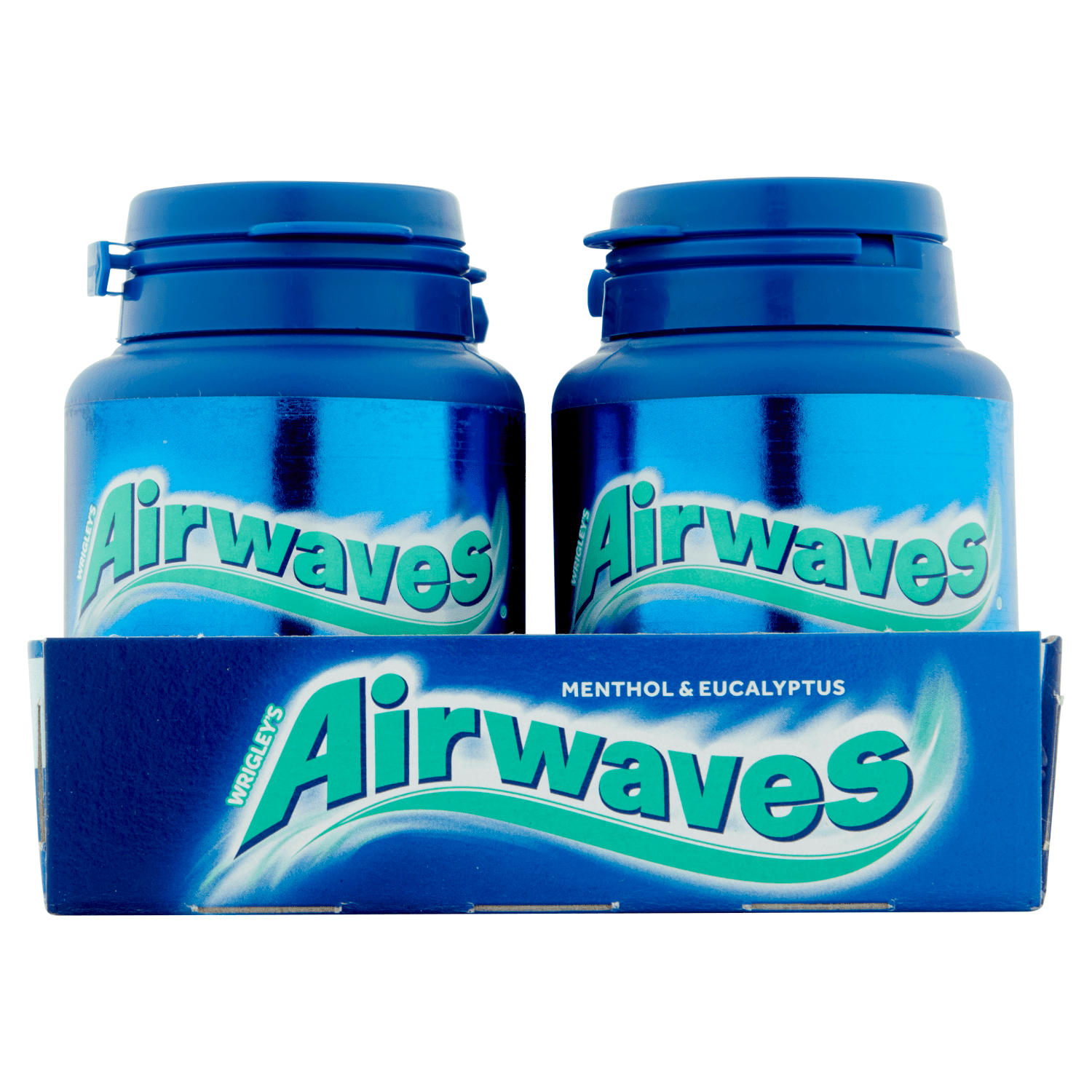 Airwaves Menthol & Eucalyptus Sugarfree Chewing Gum Bottle 46 Pieces 64g - UK Food & Drink - 4009900426039