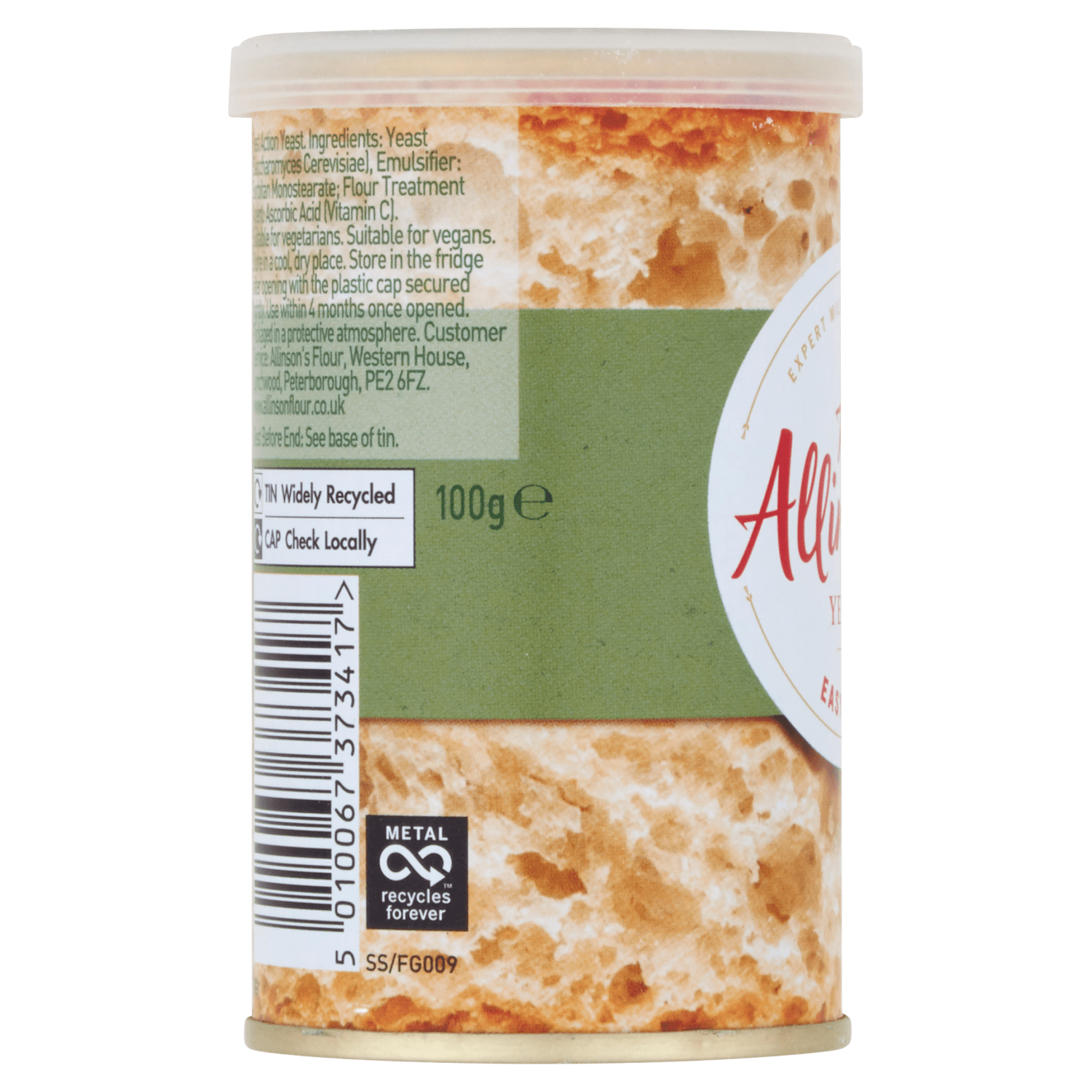 Allinson's Easy Bake Yeast 100g - UK Food & Drink - 5010067373417