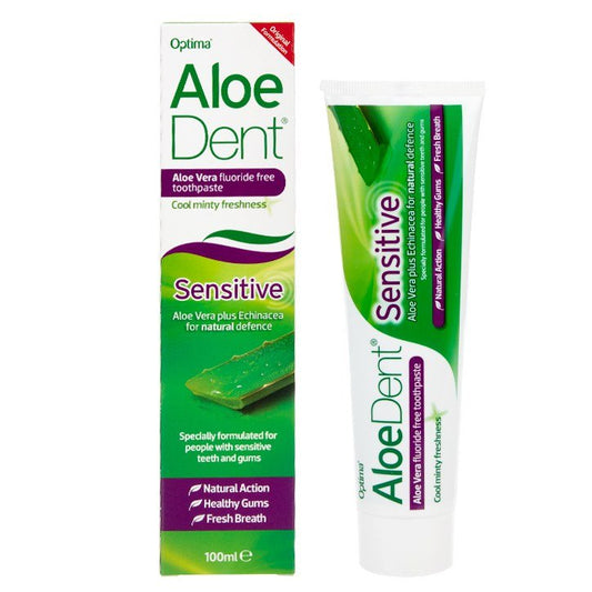Aloe Dent Aloe Vera Sensitive Toothpaste - UK Food & Drink - 5029354010379