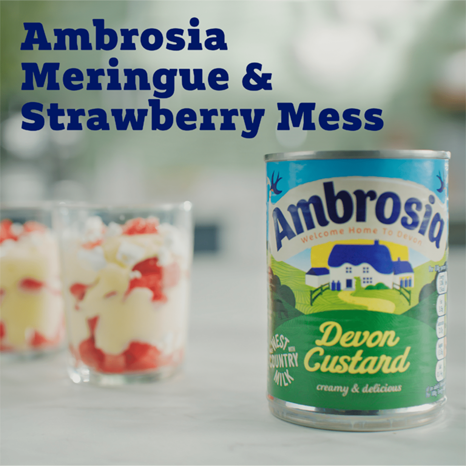 Ambrosia Devon Custard 400g - UK Food & Drink - 5000354800870