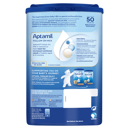 Aptamil Follow On Milk 2 6 - 12 Months 800g - UK Food & Drink - 5051594006829
