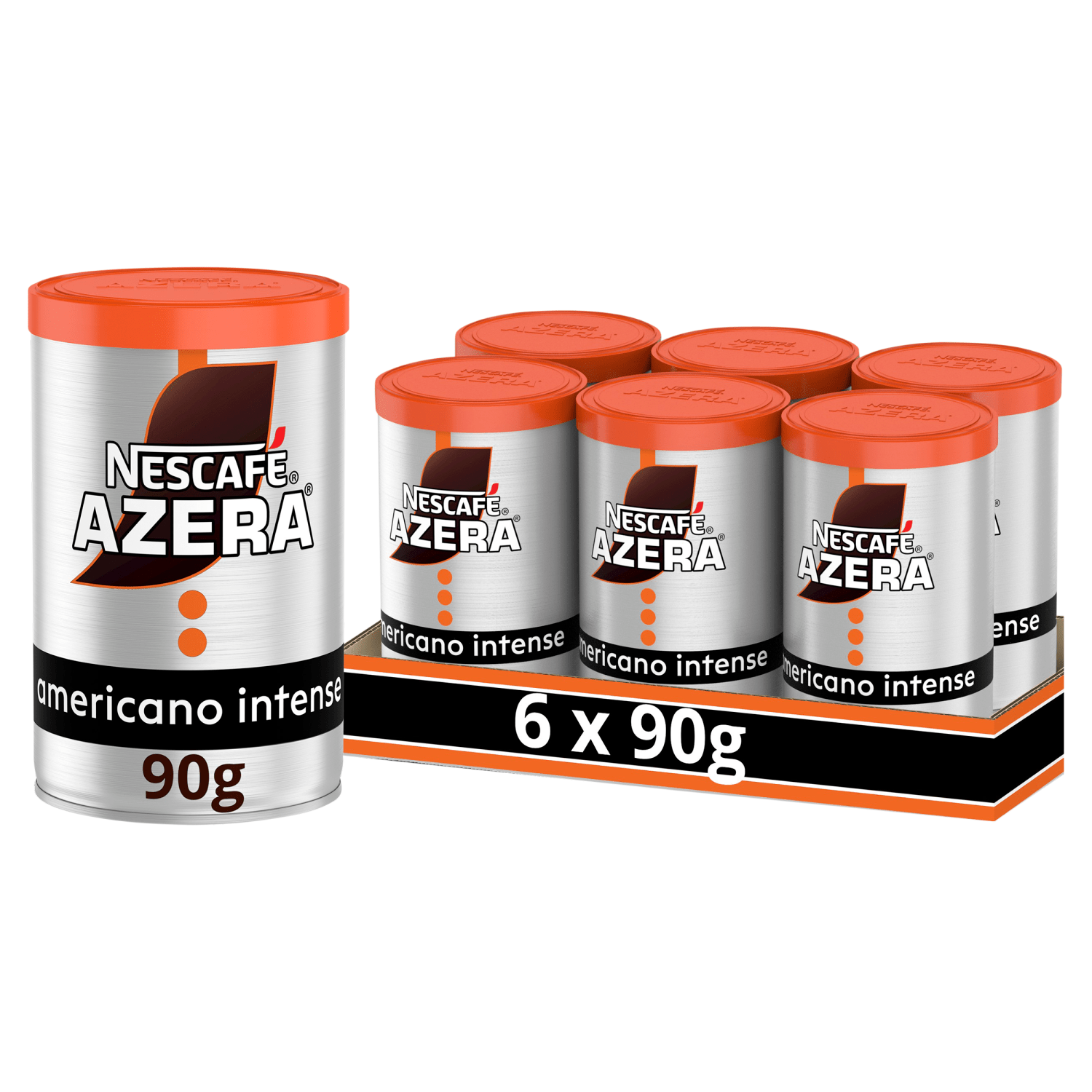 Azera Americano Intense 90g - UK Food & Drink - 8445290044877