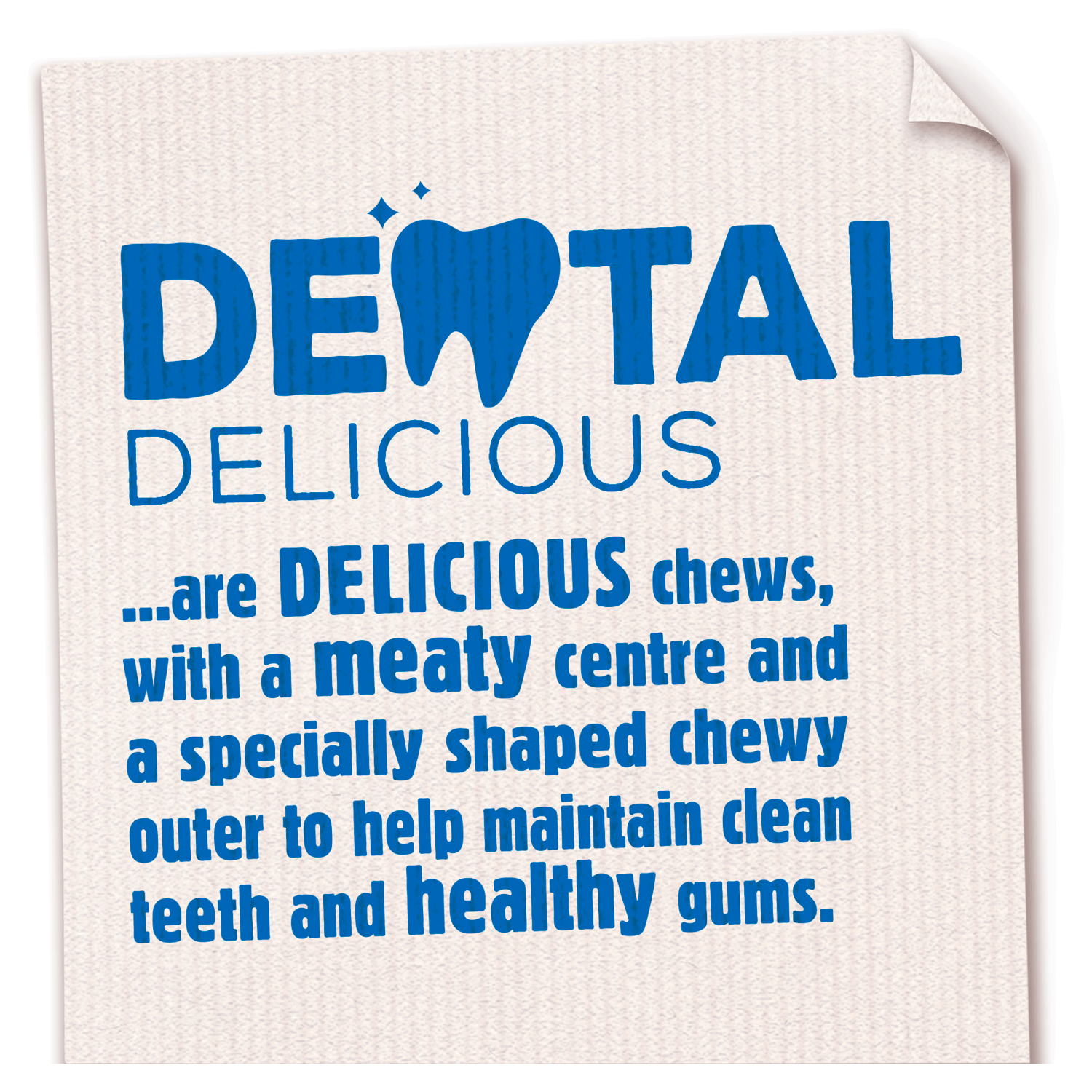 Bakers Dental Delicious Adult Medium Dog Treat with Chicken 7 Sticks 200g - UK Food & Drink - 7613032717629