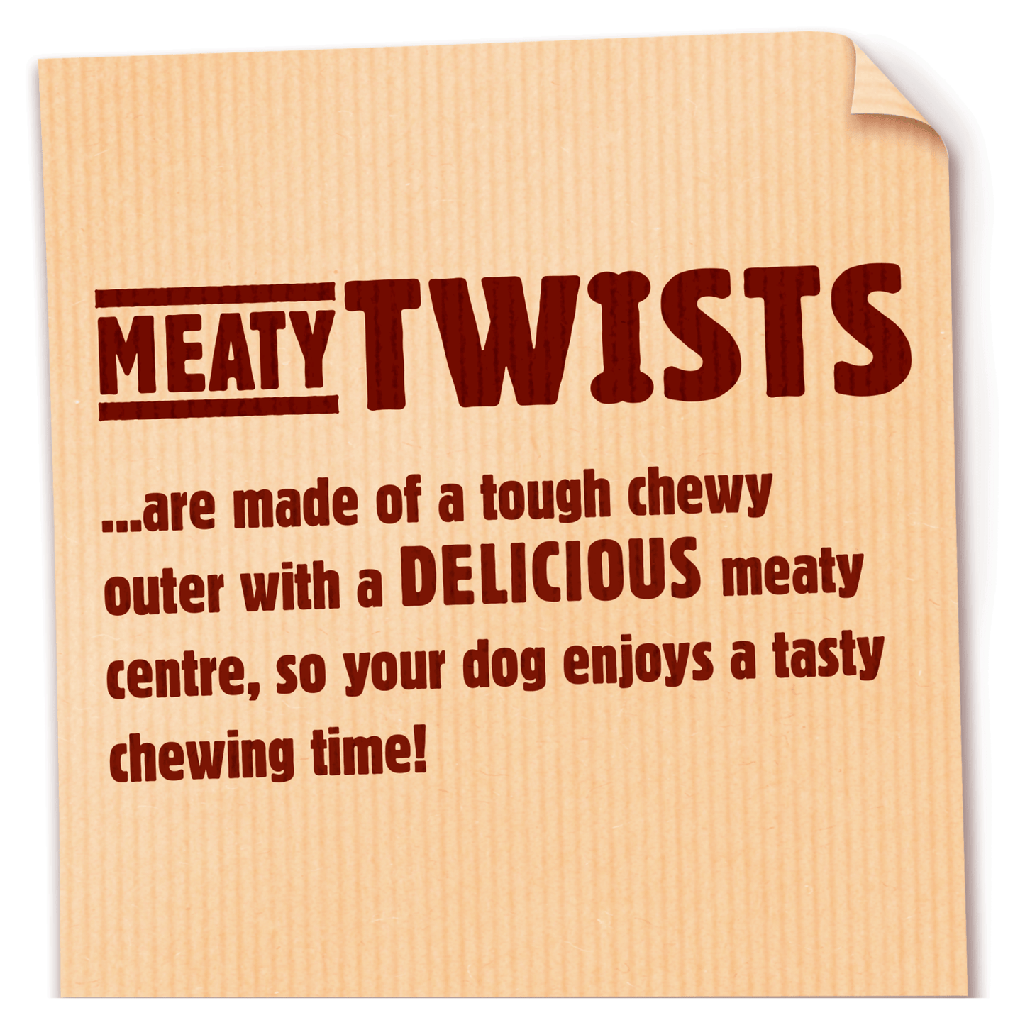 BAKERS Medium Dog Treat Meaty Twists 180g - UK Food & Drink - 4000487226999