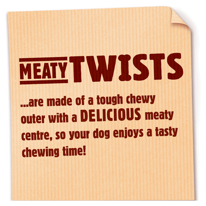 BAKERS Medium Dog Treat Meaty Twists 180g - UK Food & Drink - 4000487226999