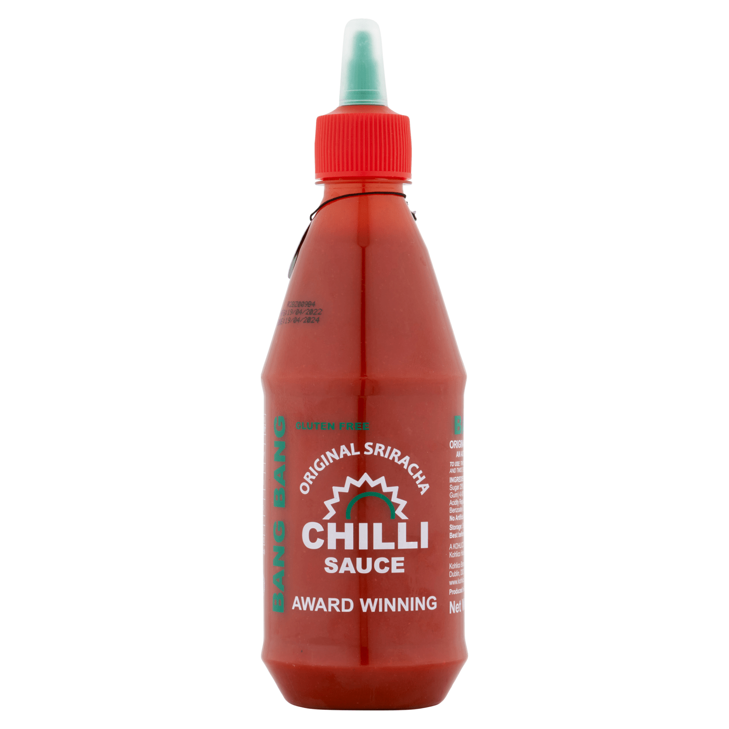 Bang Bang Original Sriracha Chilli Sauce 480g - UK Food & Drink - 5023751600027