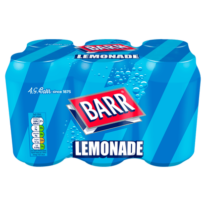 Barr Lemonade 6 x 330ml Cans - UK Food & Drink - 5000382110156