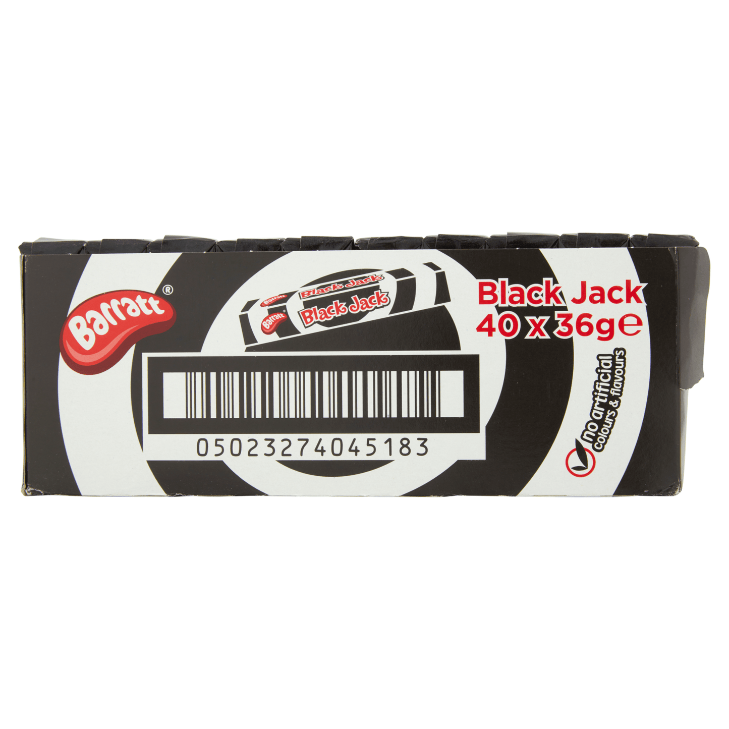 Barratt Black Jack Chews 36g - UK Food & Drink - 5023274045602