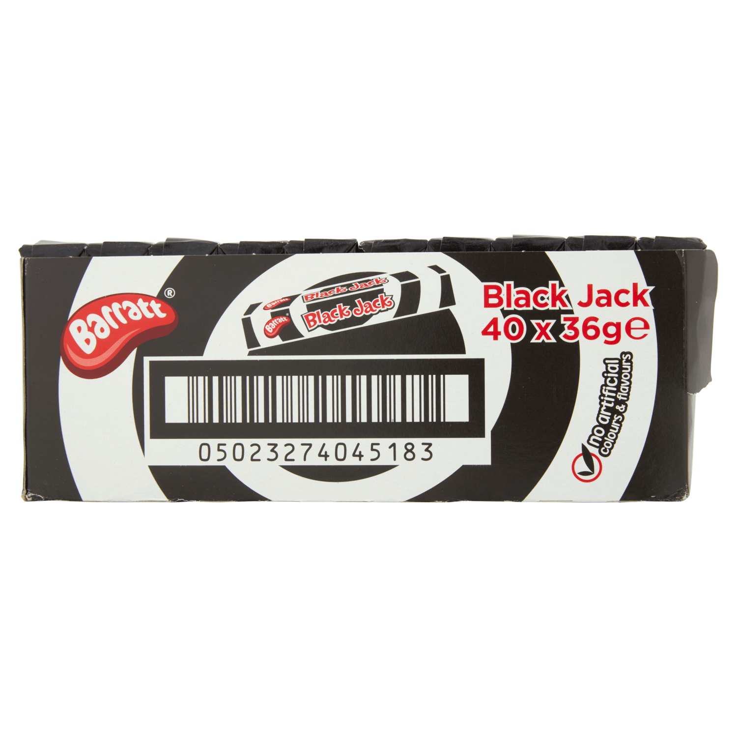 Barratt Black Jack Chews 36g - UK Food & Drink - 5023274045602