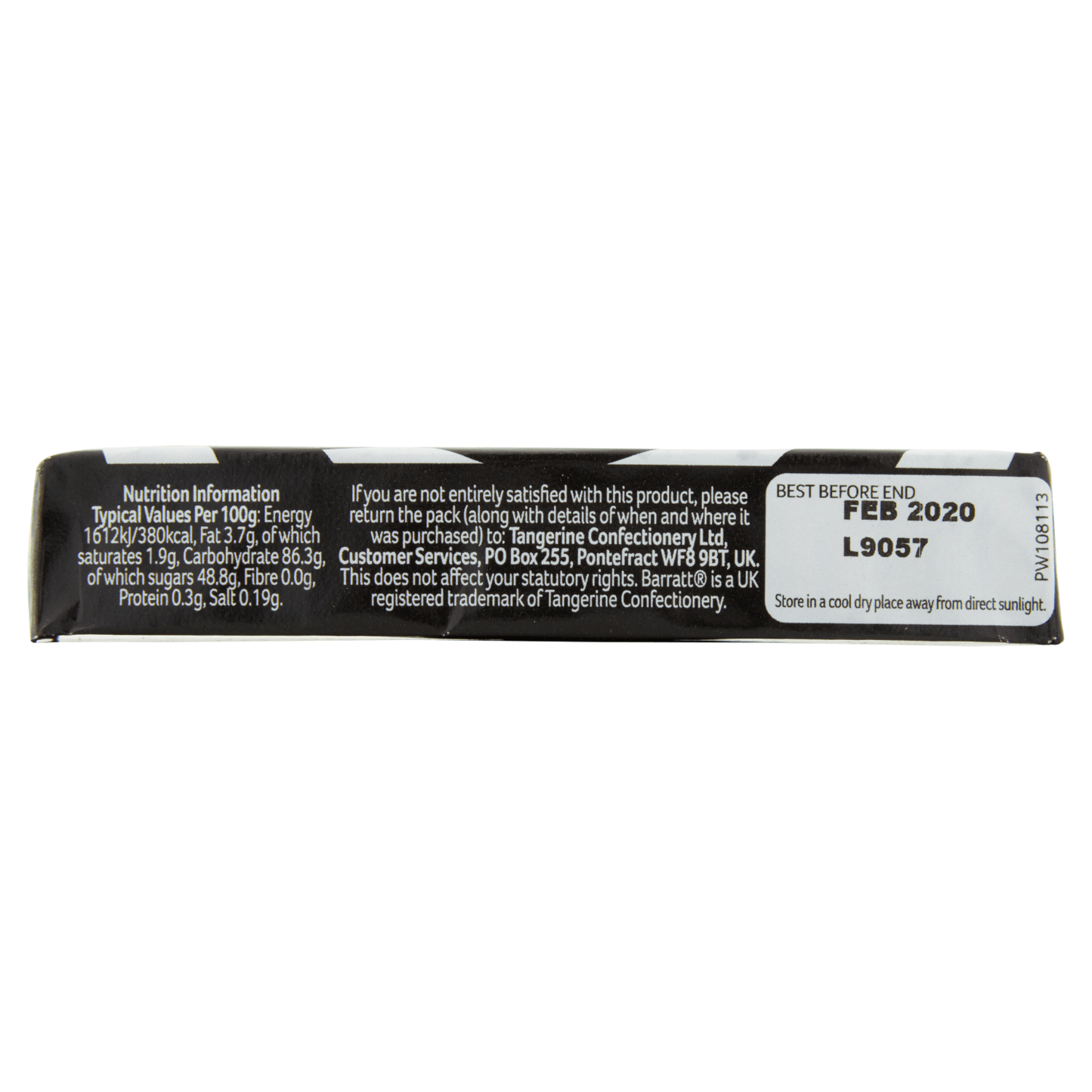 Barratt Black Jack Chews 36g - UK Food & Drink - 5023274045602