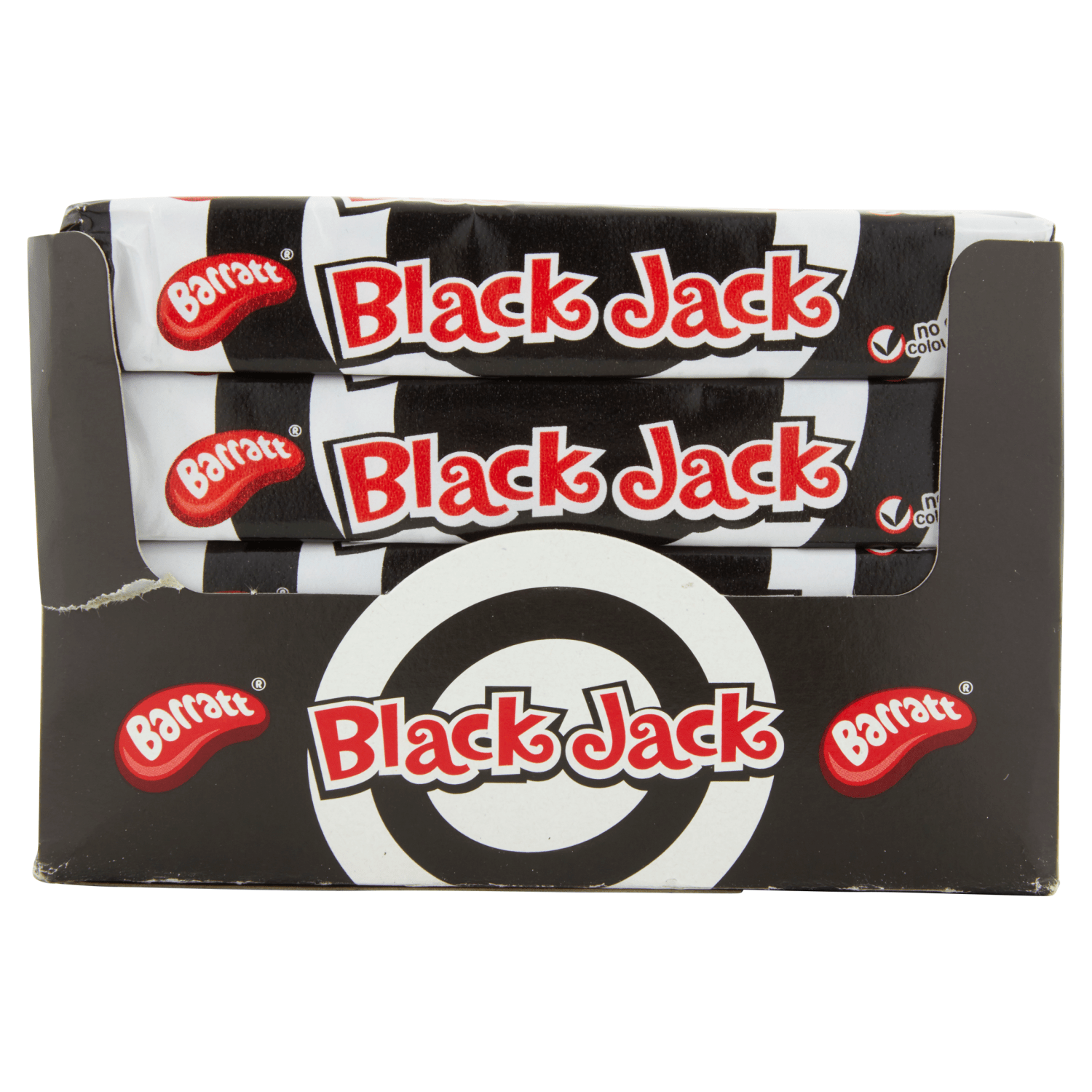 Barratt Black Jack Chews 36g - UK Food & Drink - 5023274045602