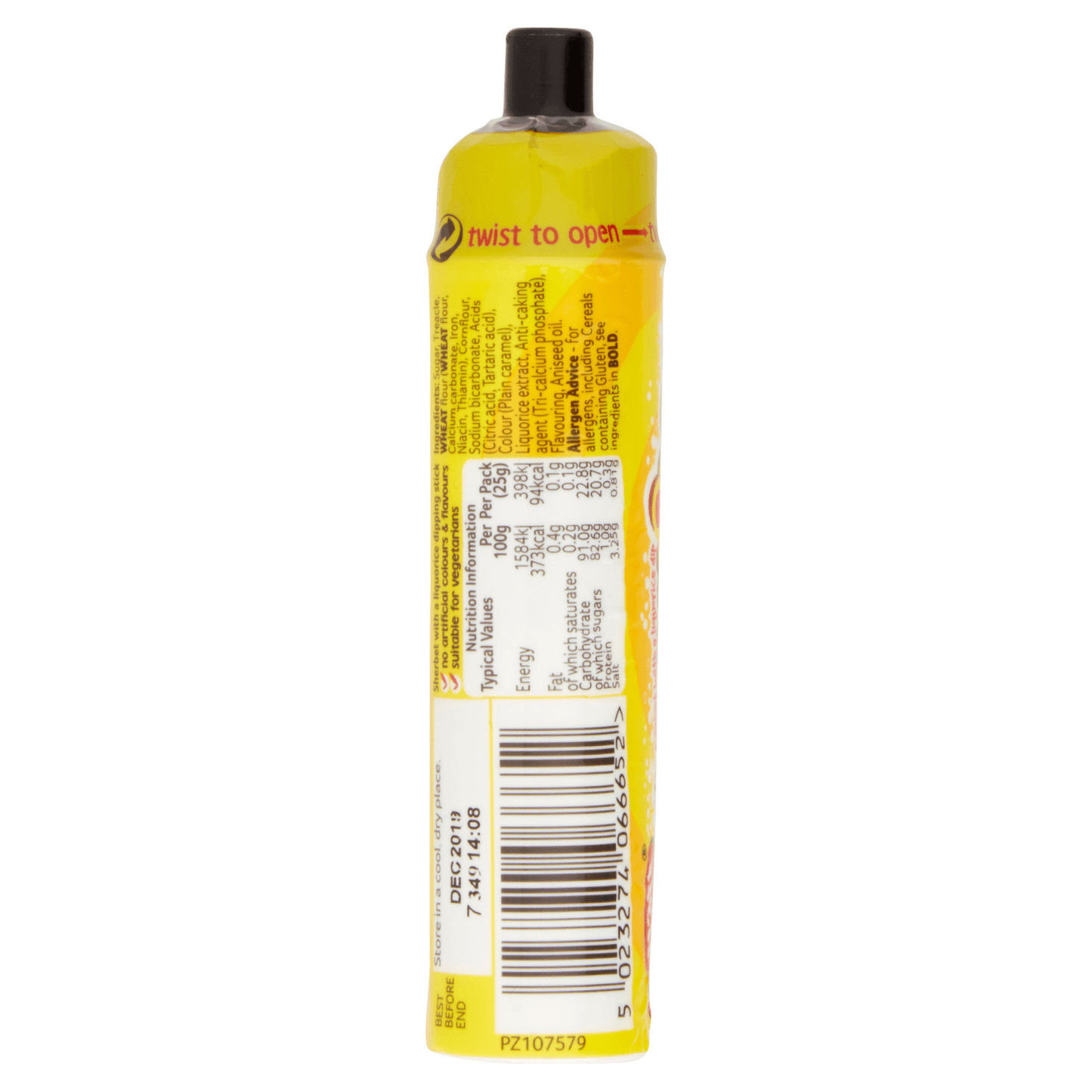 Barratt Sherbet Fountain 25g - UK Food & Drink - 5023274066652