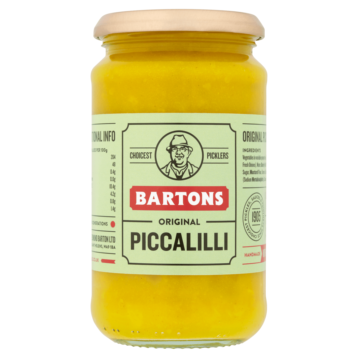 Bartons Original Piccalilli 439g - UK Food & Drink - 50553051