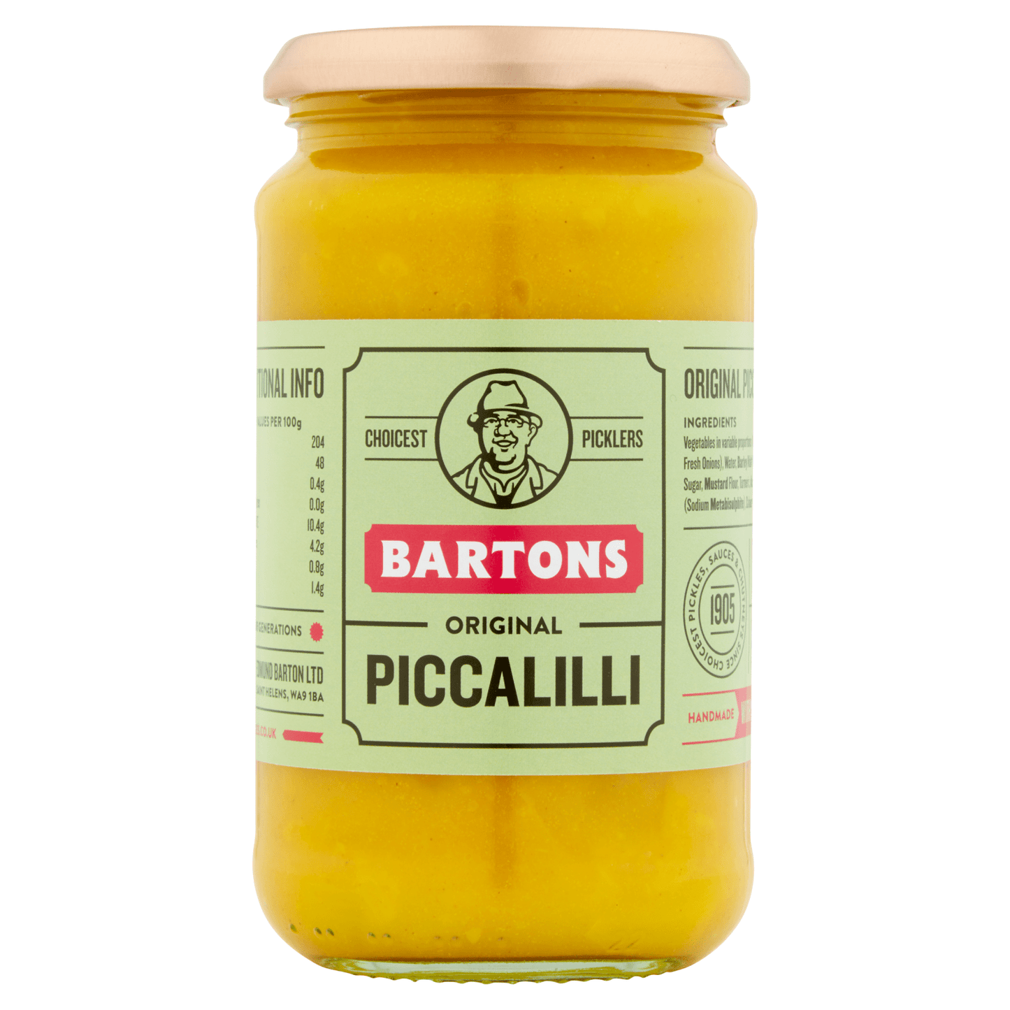 Bartons Original Piccalilli 439g - UK Food & Drink - 50553051