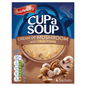 Batchelors Cup a Soup Cream of Mushroom with Croutons 4 Sachets 99g - UK Food & Drink - 5000175409030