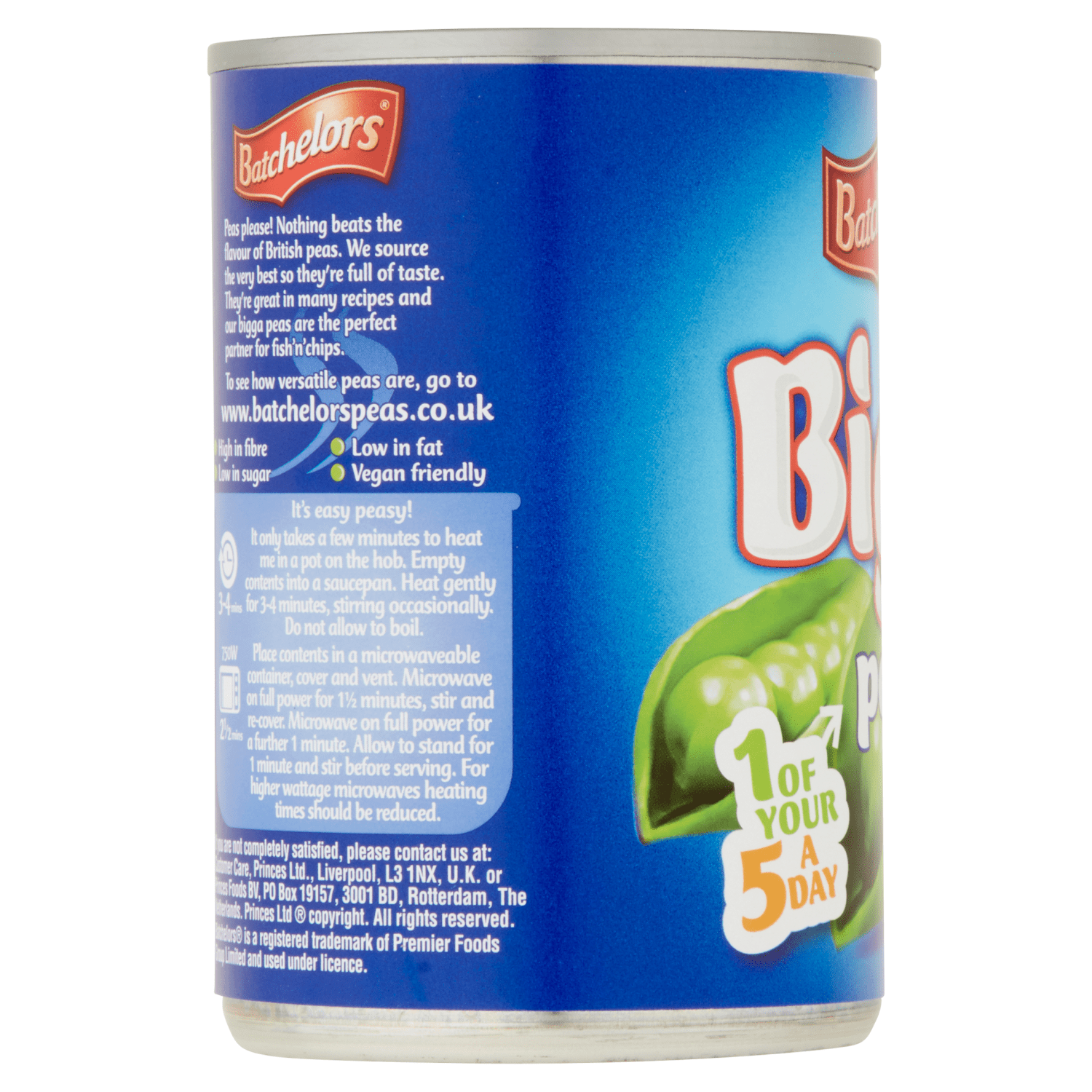 Batchelors Marrowfat Bigga Peas 300g - UK Food & Drink - 5000232901286