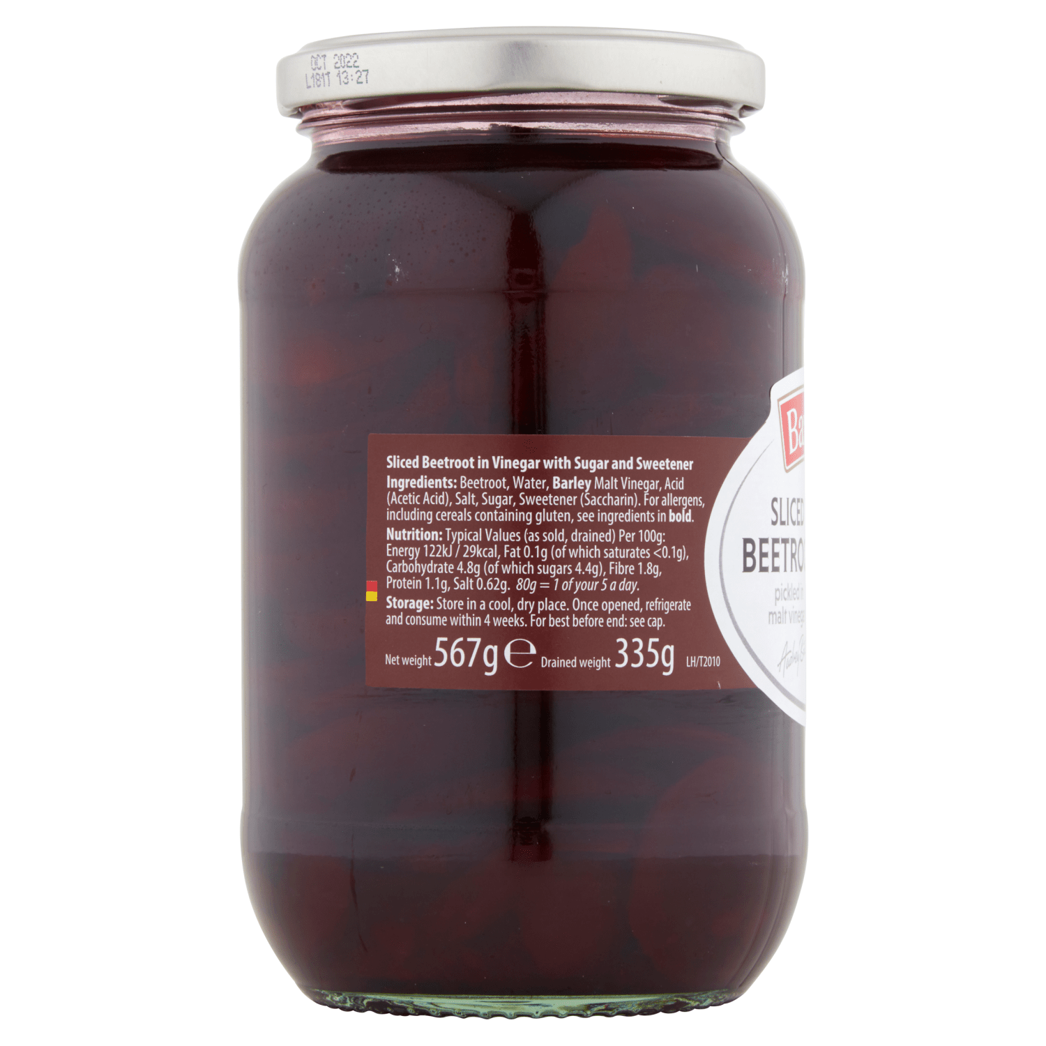 Baxters Sliced Beetroot 567g - UK Food & Drink - 5012427090200