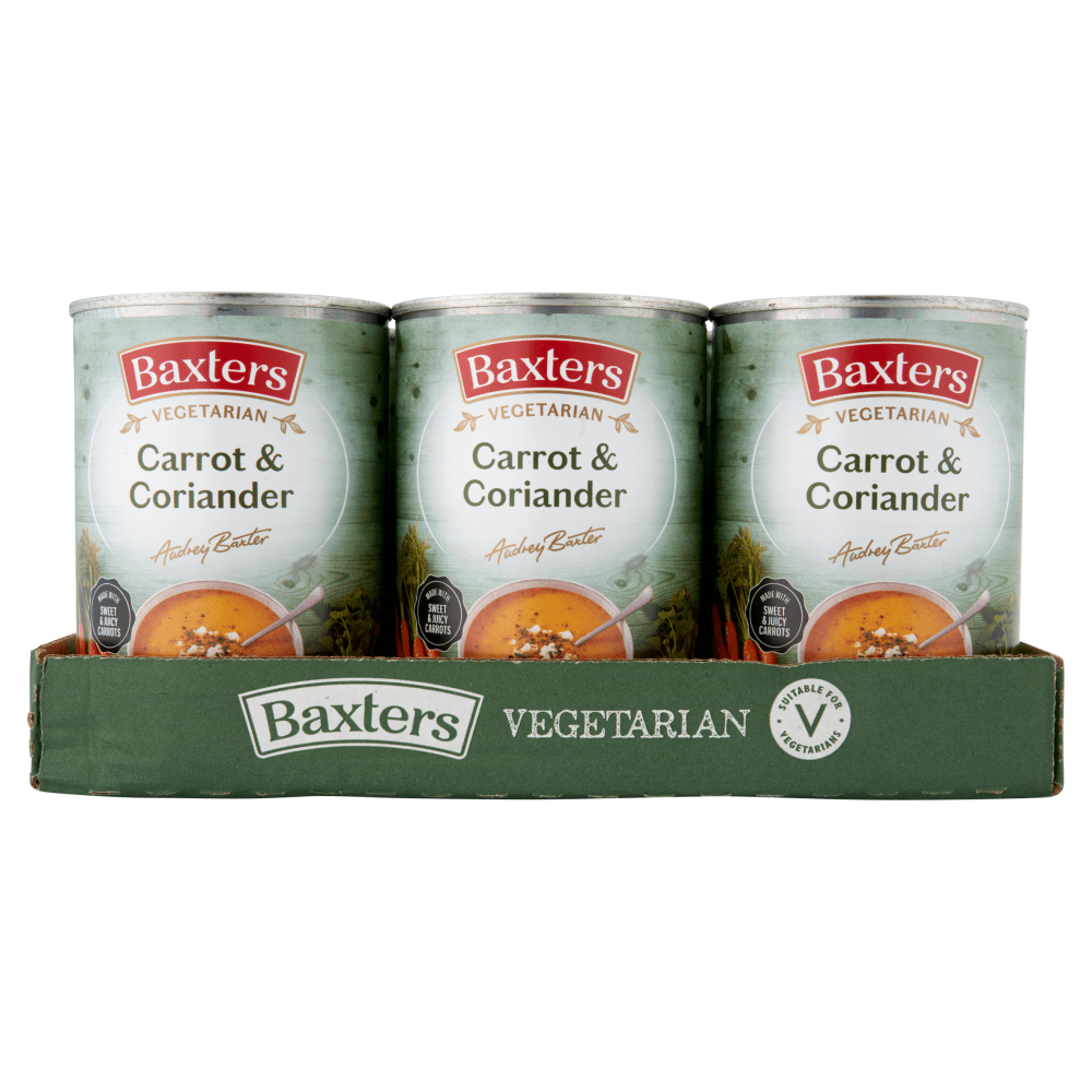 Baxters Vegetarian Carrot & Coriander 400g - UK Food & Drink - 5012427141605