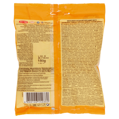 Bebeto Big Fizzy Mix 150g - UK Food & Drink - 8690146154860