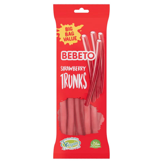 Bebeto Strawberry Trunks 220g - UK Food & Drink - 8690146128434