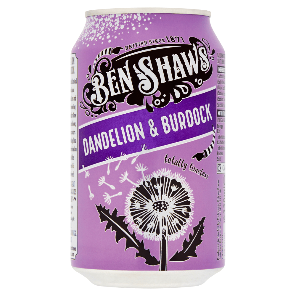 Ben Shaws Dandelion & Burdock 330ml - UK Food & Drink - 5029578000019