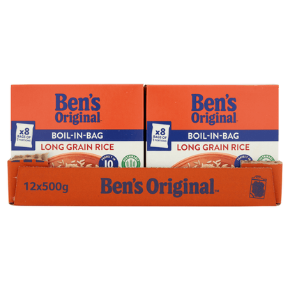 Ben's Original Boil - In - Bag Long Grain Rice 500g - UK Food & Drink - 5410673003744