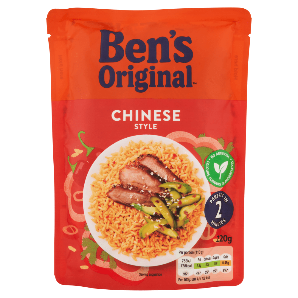 Ben's Original Chinese Style 220g - UK Food & Drink - 5010034013698