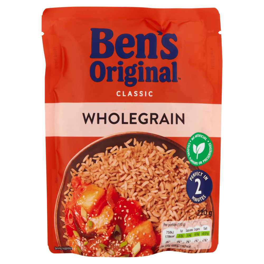 Ben's Original Classic Wholegrain 220g - UK Food & Drink - 5010034015098