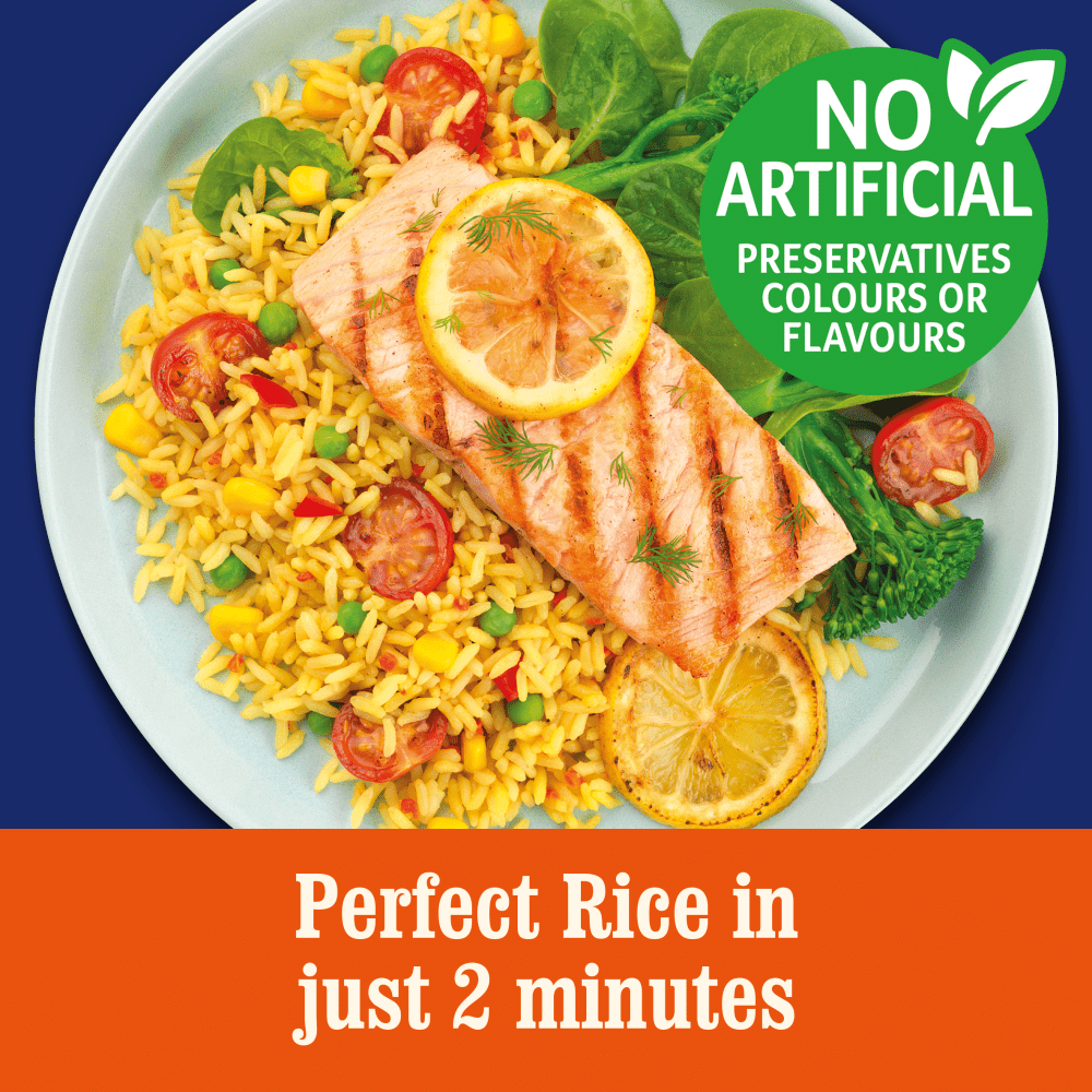 Ben's Original Golden Vegetable Microwave Rice 220g - UK Food & Drink - 5010034013995
