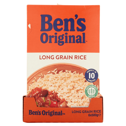 Bens Original Long Grain Rice 500g - UK Food & Drink - 5410673003683