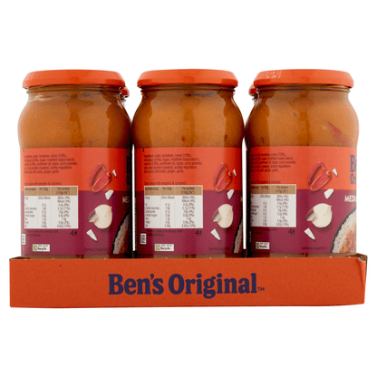 Ben's Original Medium Curry Sauce 440g - UK Food & Drink - 4002359014741