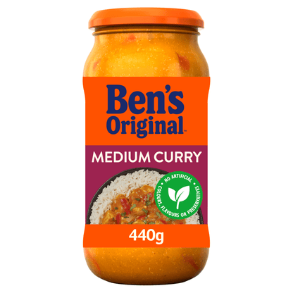 Ben's Original Medium Curry Sauce 440g - UK Food & Drink - 4002359014741