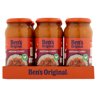 Ben's Original Medium Curry Sauce 440g - UK Food & Drink - 4002359014741