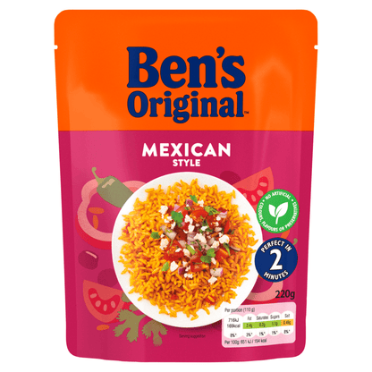 Ben's Original Mexican Style 220g - UK Food & Drink - 5010034013803