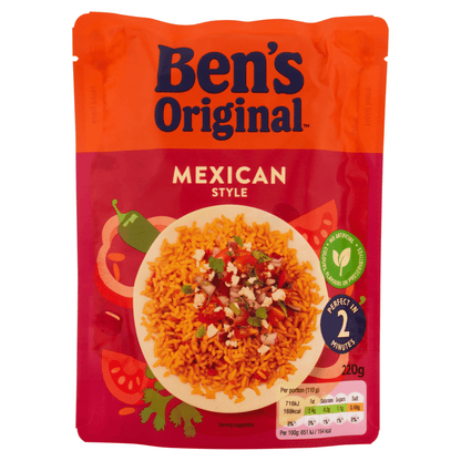 Ben's Original Mexican Style 220g - UK Food & Drink - 5010034013803