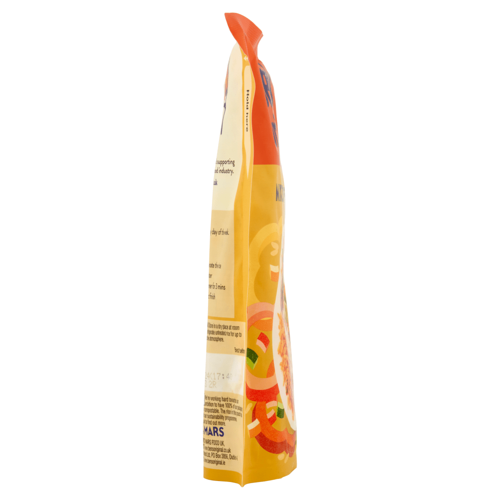 Ben's Original Mixed Pepper Microwave Rice 220g - UK Food & Drink - 5010034014176